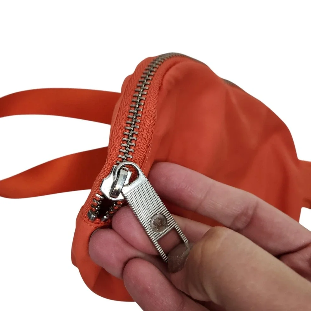 LULULEMON Everywhere Belt Bag Womens Orange Nylon Fanny Pack Adjustable Logo